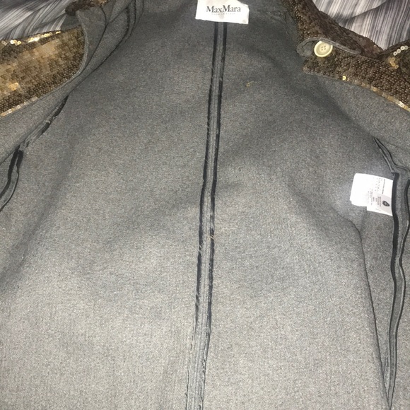 Authentic Max Mara Sequined Coat - Picture 8 of 8